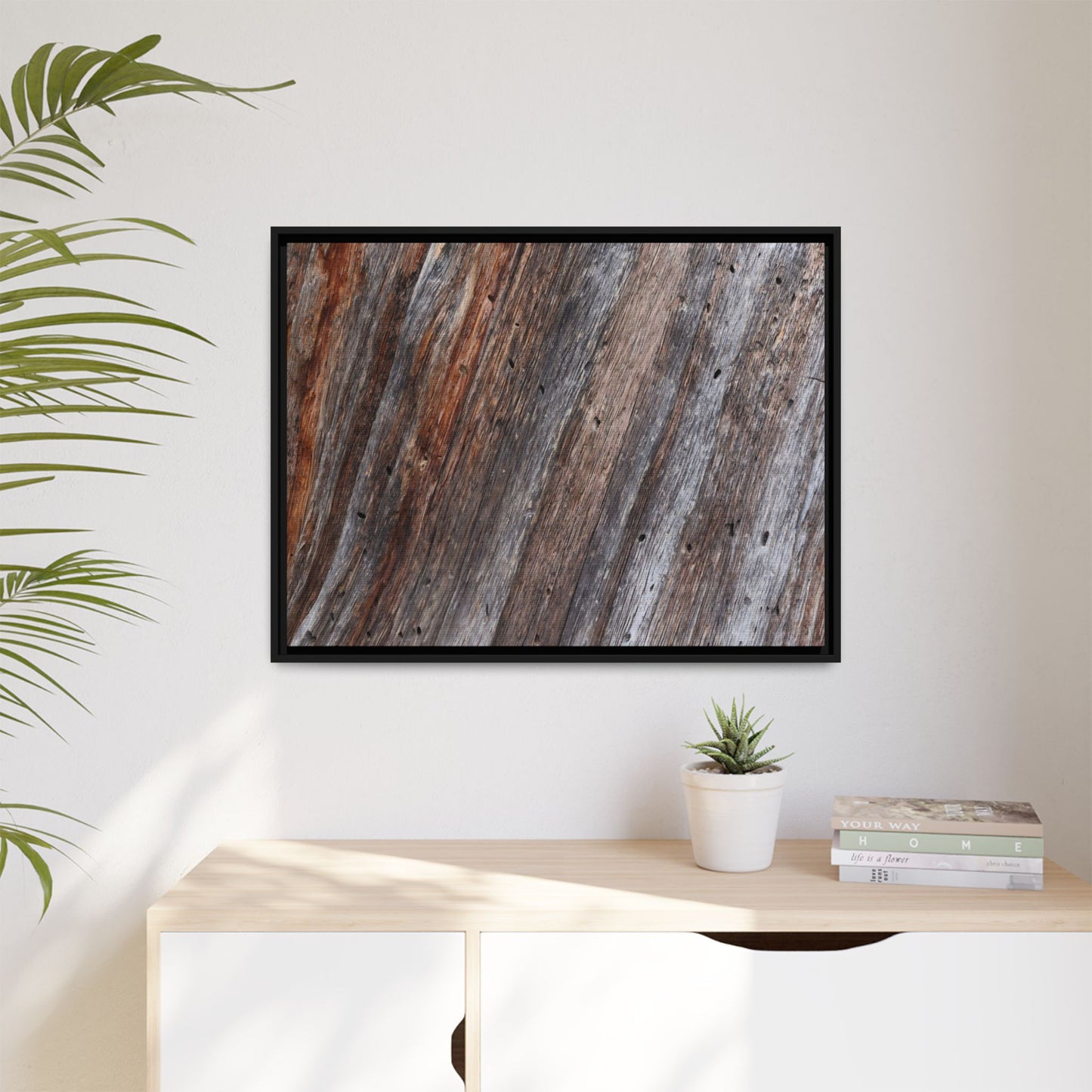 Rustic Floor - Unique Stretched Canvas Wall Art - Art By Earth