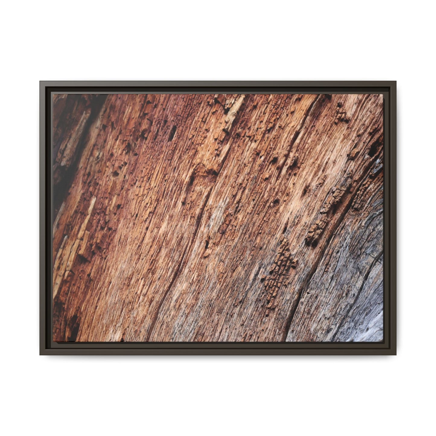 Time's Mark - Unique Stretched Canvas Wall Art - Art By Earth