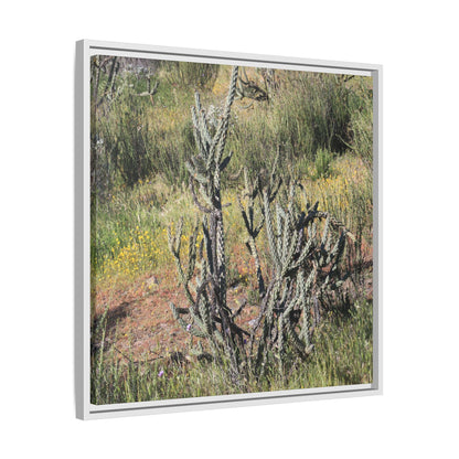 Wildflower Meadow - Unique Stretched Canvas Wall Art - Art By Earth