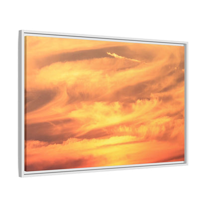Burning Skies - Unique Stretched Canvas Wall Art - Art By Earth