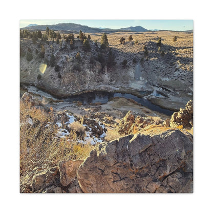 Canyon's Breath - Unique Frameless Canvas Wall Art