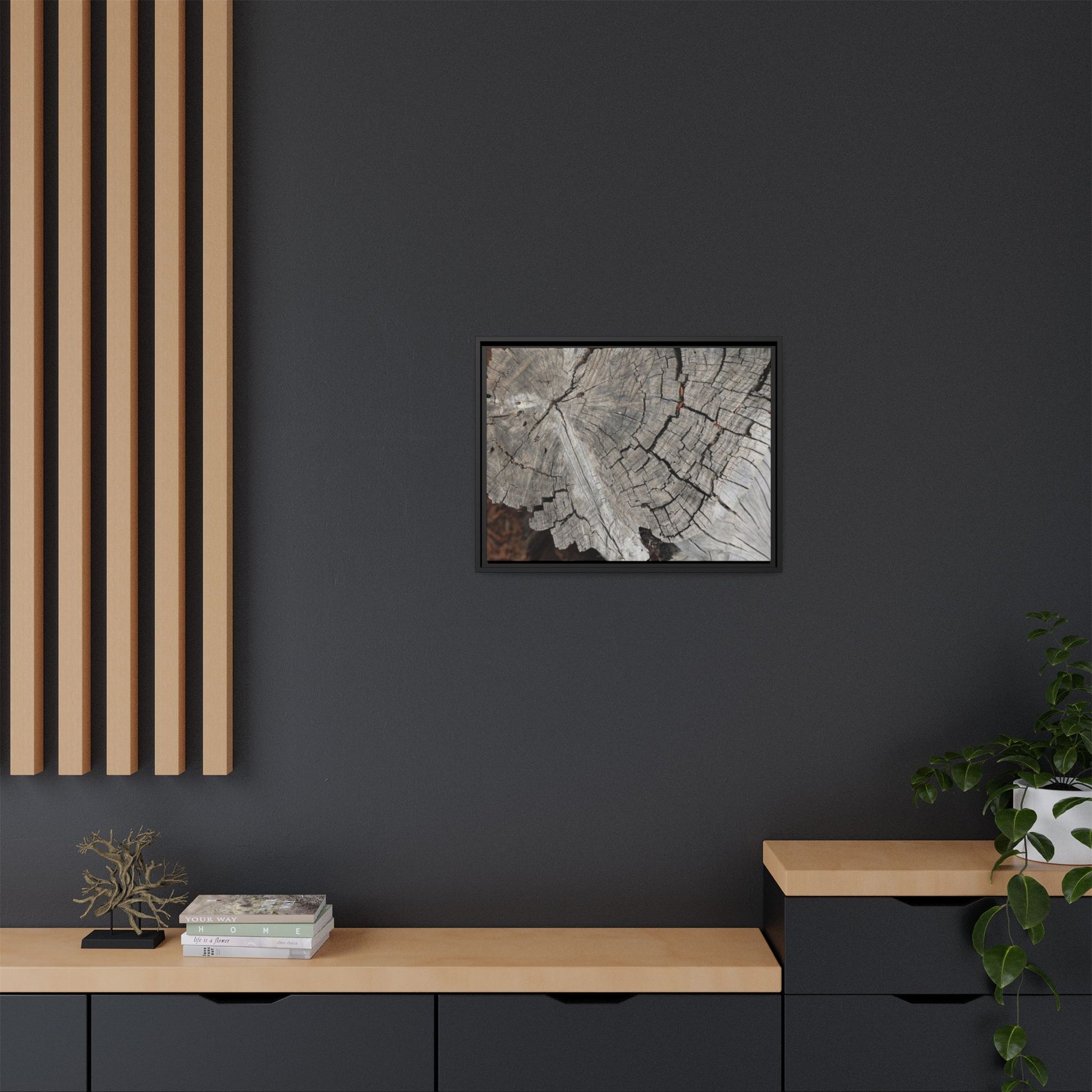 Time's Signature - Unique Stretched Canvas Wall Art - Art By Earth