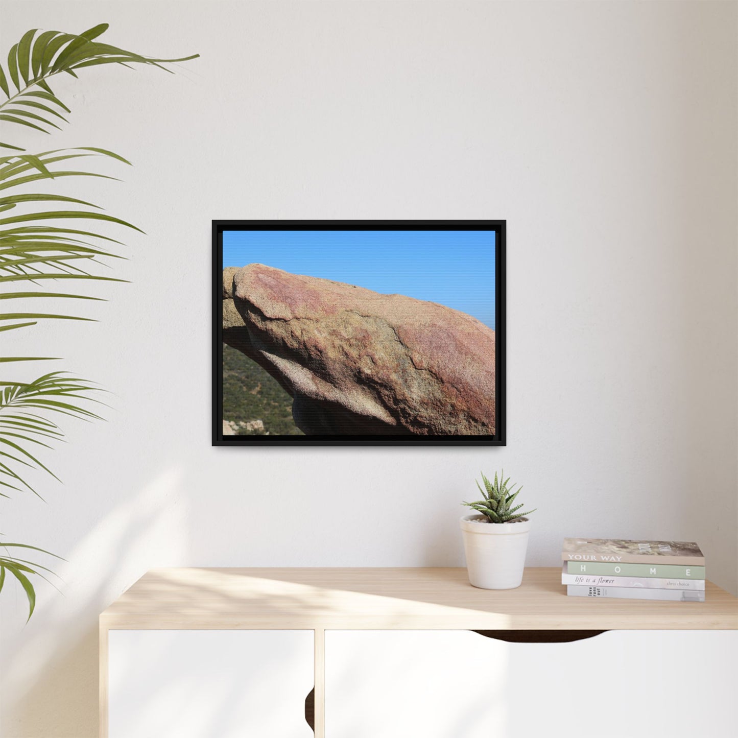 Sleeping Stone - Unique Stretched Canvas Wall Art - Art By Earth