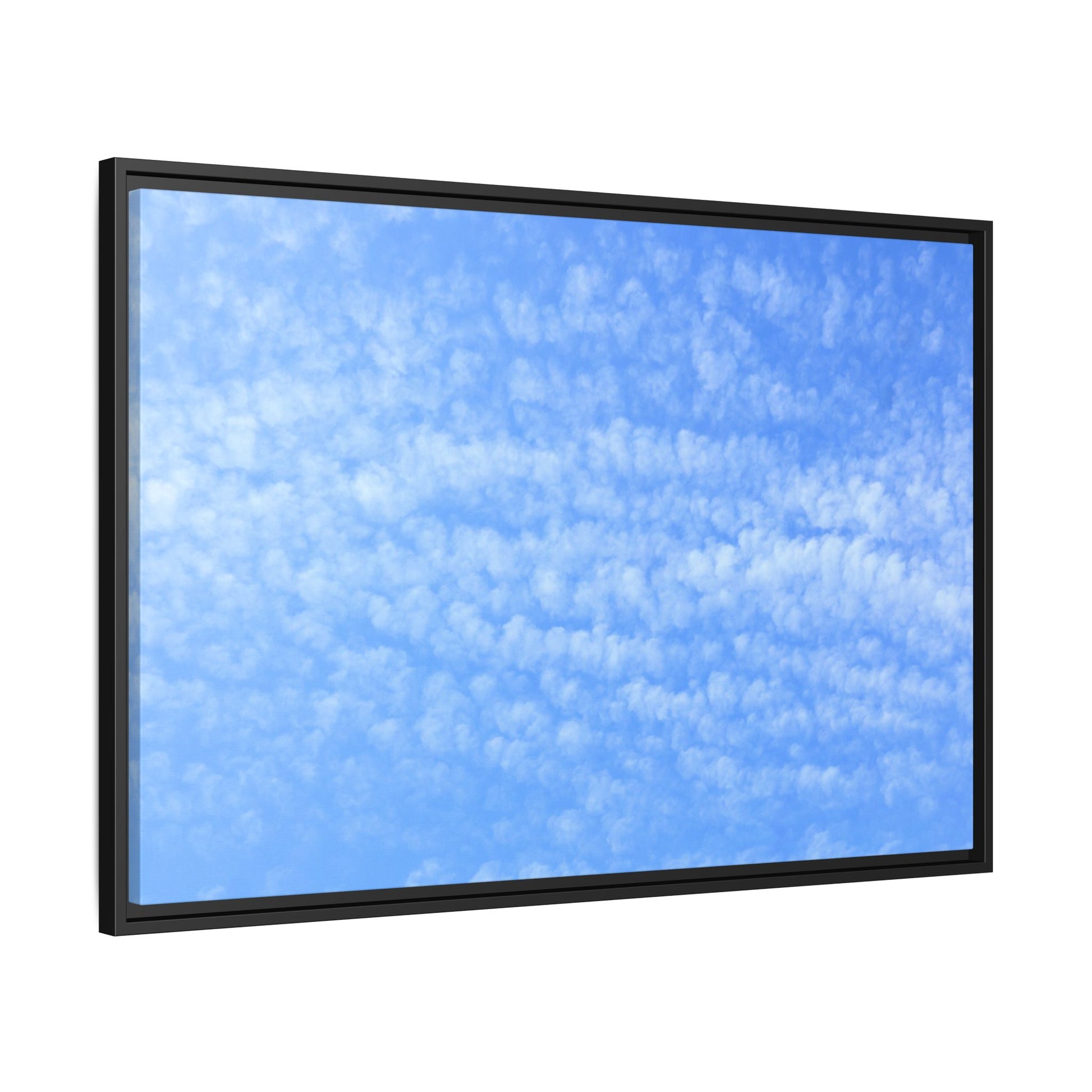 Wispy Blue Dreams - Unique Stretched Canvas Wall Art - Art By Earth