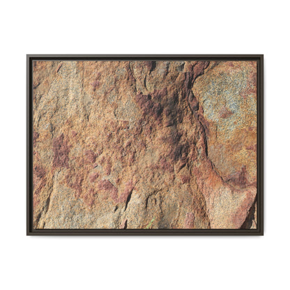 Russet Stone - Unique Stretched Canvas Wall Art - Art By Earth