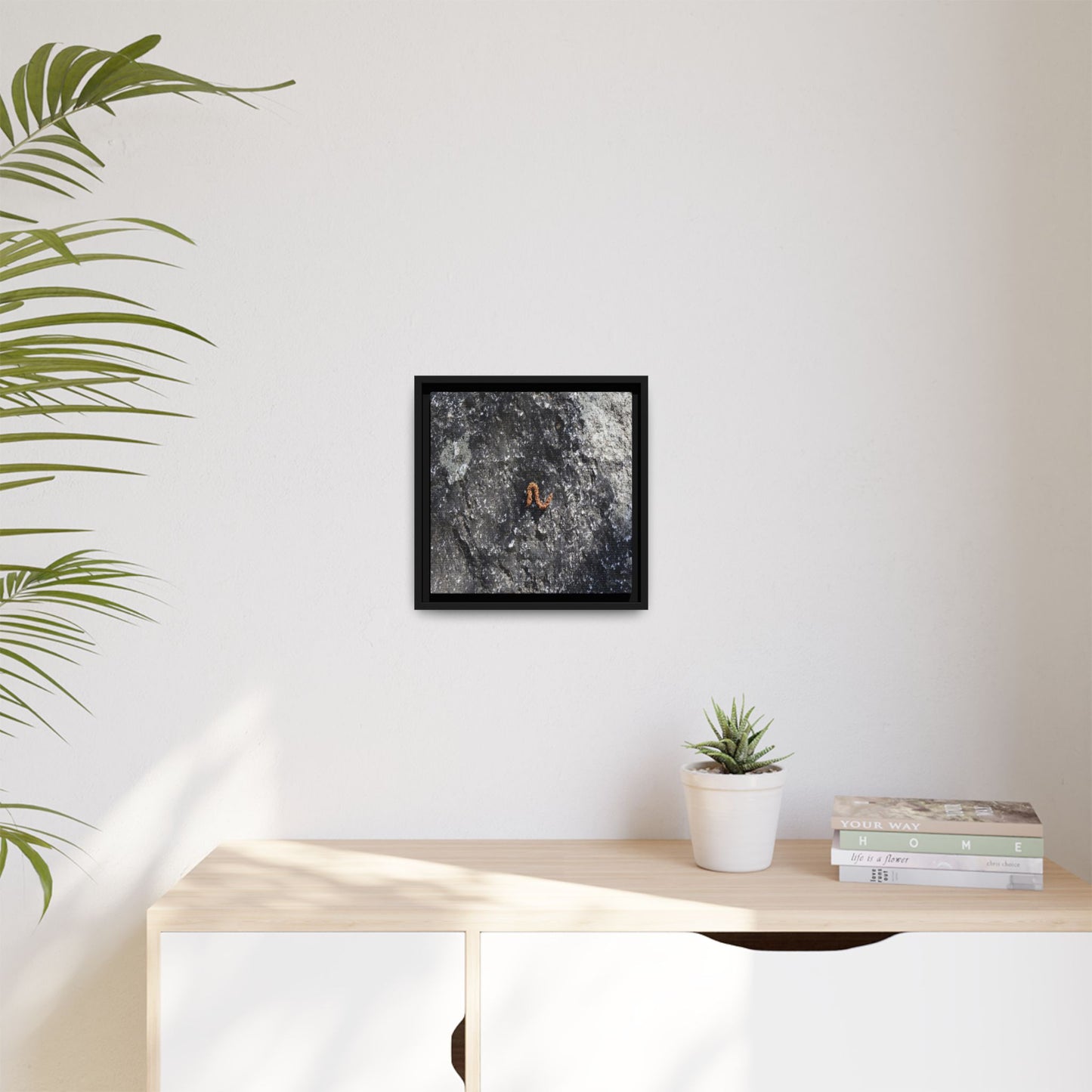 Volcanic Ash and Copper - Unique Stretched Canvas Wall Art - Art By Earth