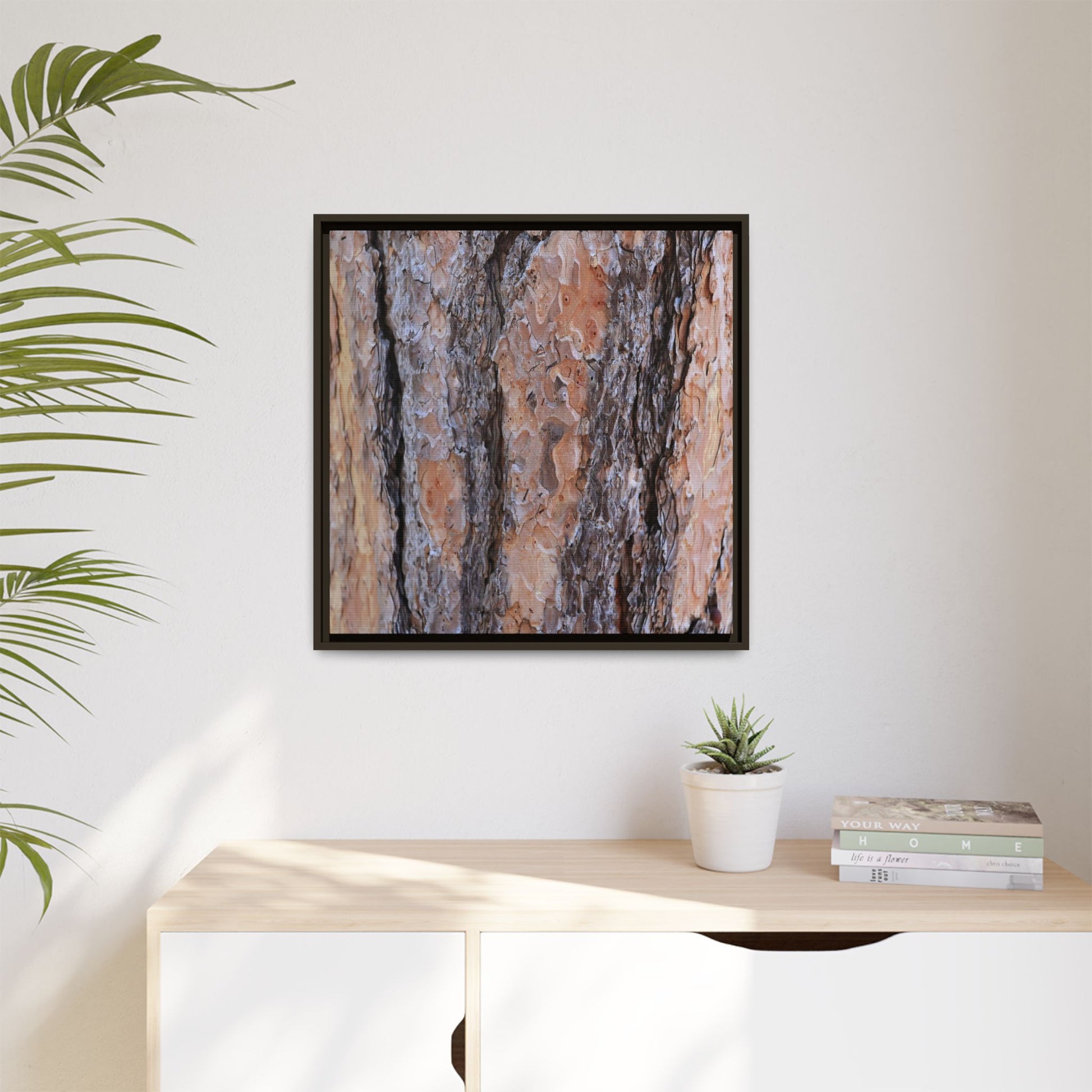 Earthy Embrace - Unique Stretched Canvas Wall Art - Art By Earth