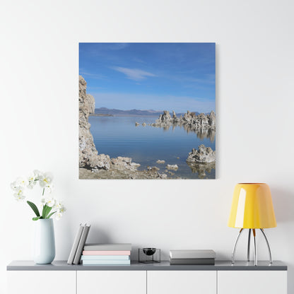 Echoes of Stone and Water - Unique Frameless Canvas Wall Art