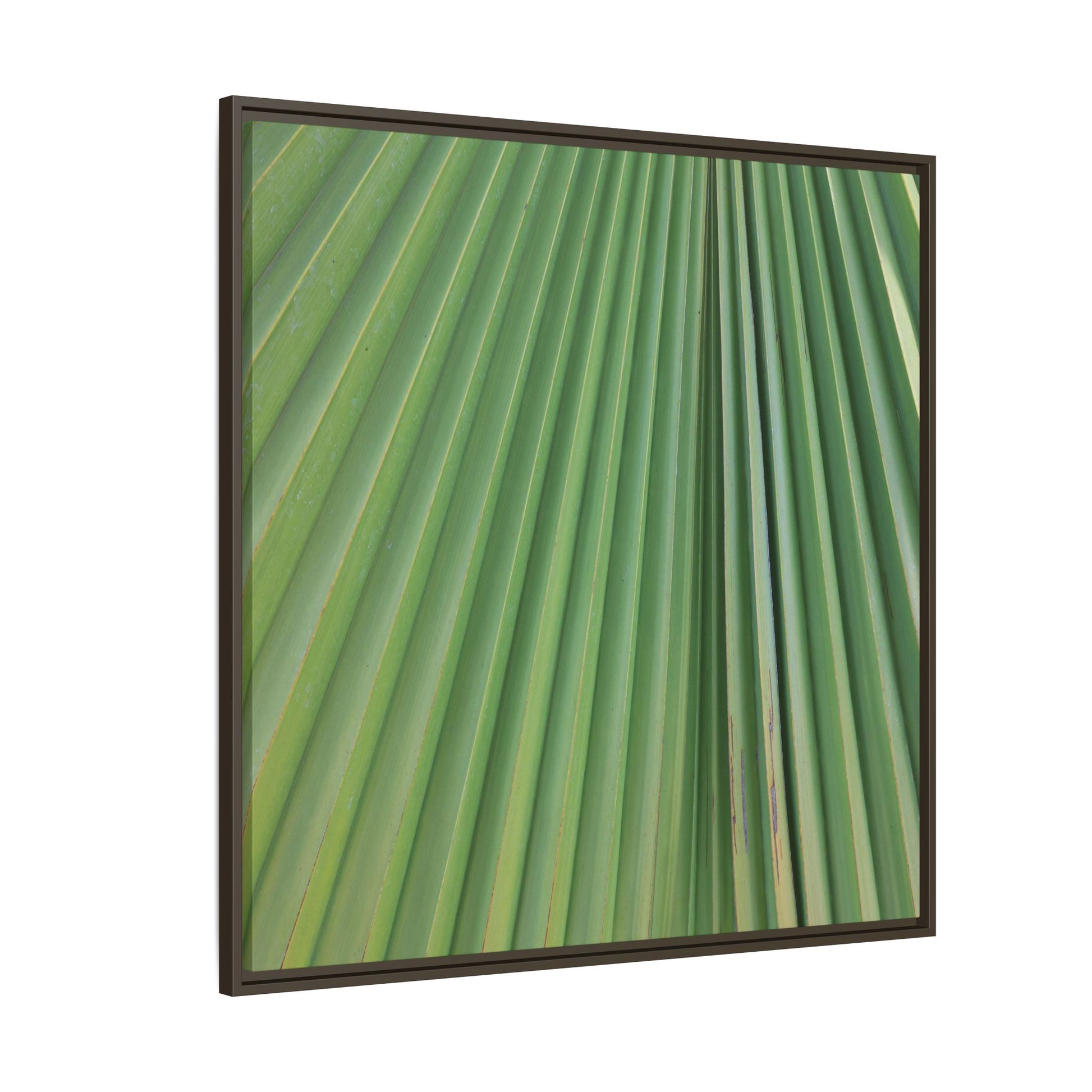 Emerald Rays - Unique Stretched Canvas Wall Art - Art By Earth