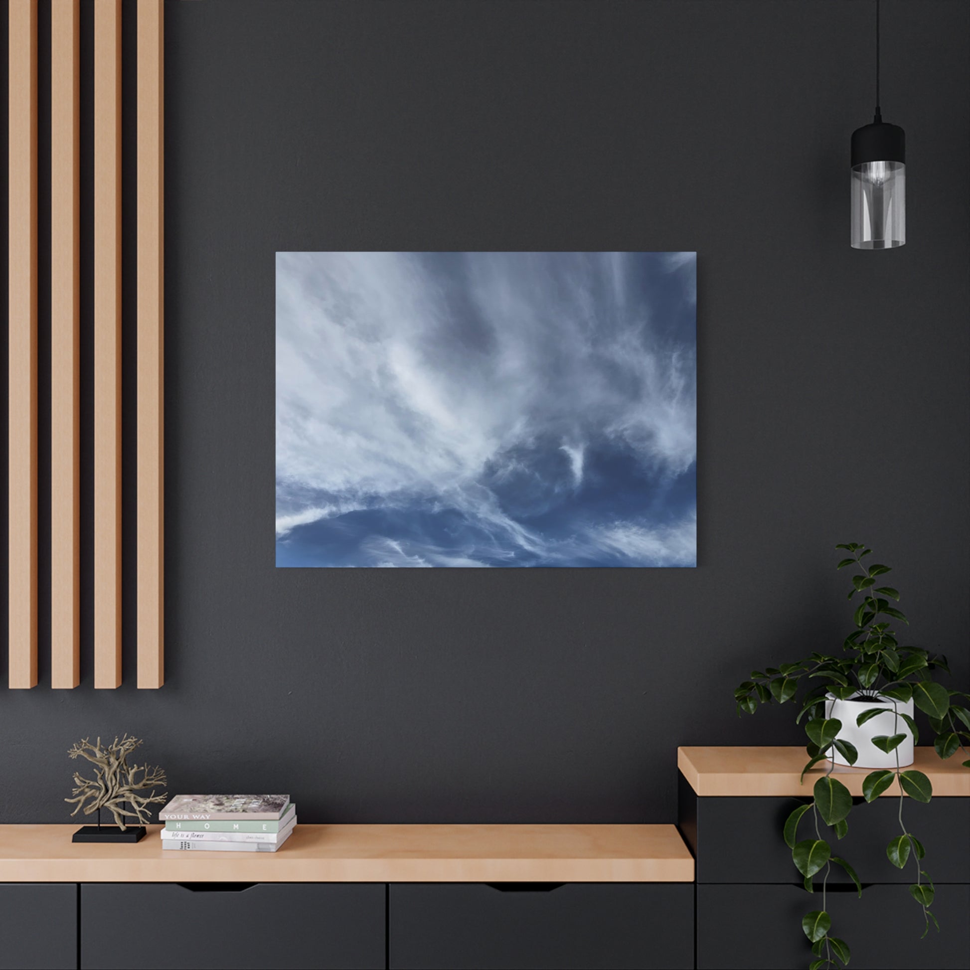 Whispers of the Celestial Realm - Unique Frameless Canvas Wall Art - Art By Earth