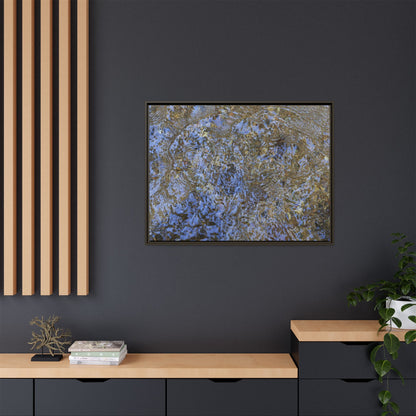 Aquatic Reflections - Unique Stretched Canvas Wall Art - Art By Earth