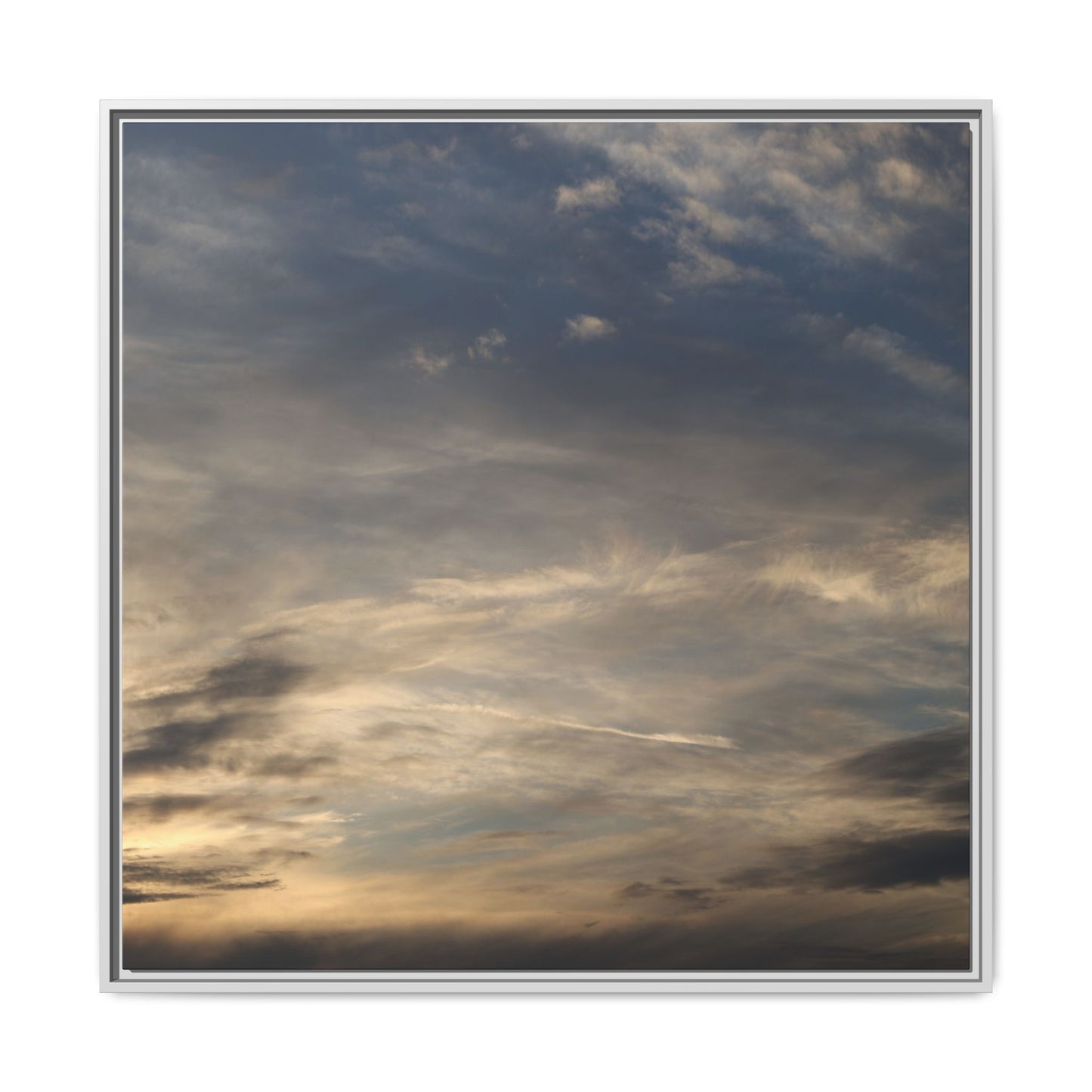 Clouded Thoughts - Unique Stretched Canvas Wall Art - Art By Earth