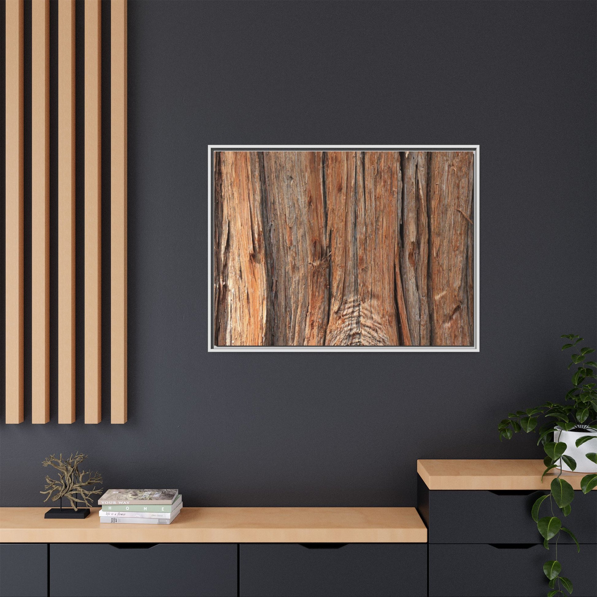 Echoes of Timber - Unique Stretched Canvas Wall Art - Art By Earth