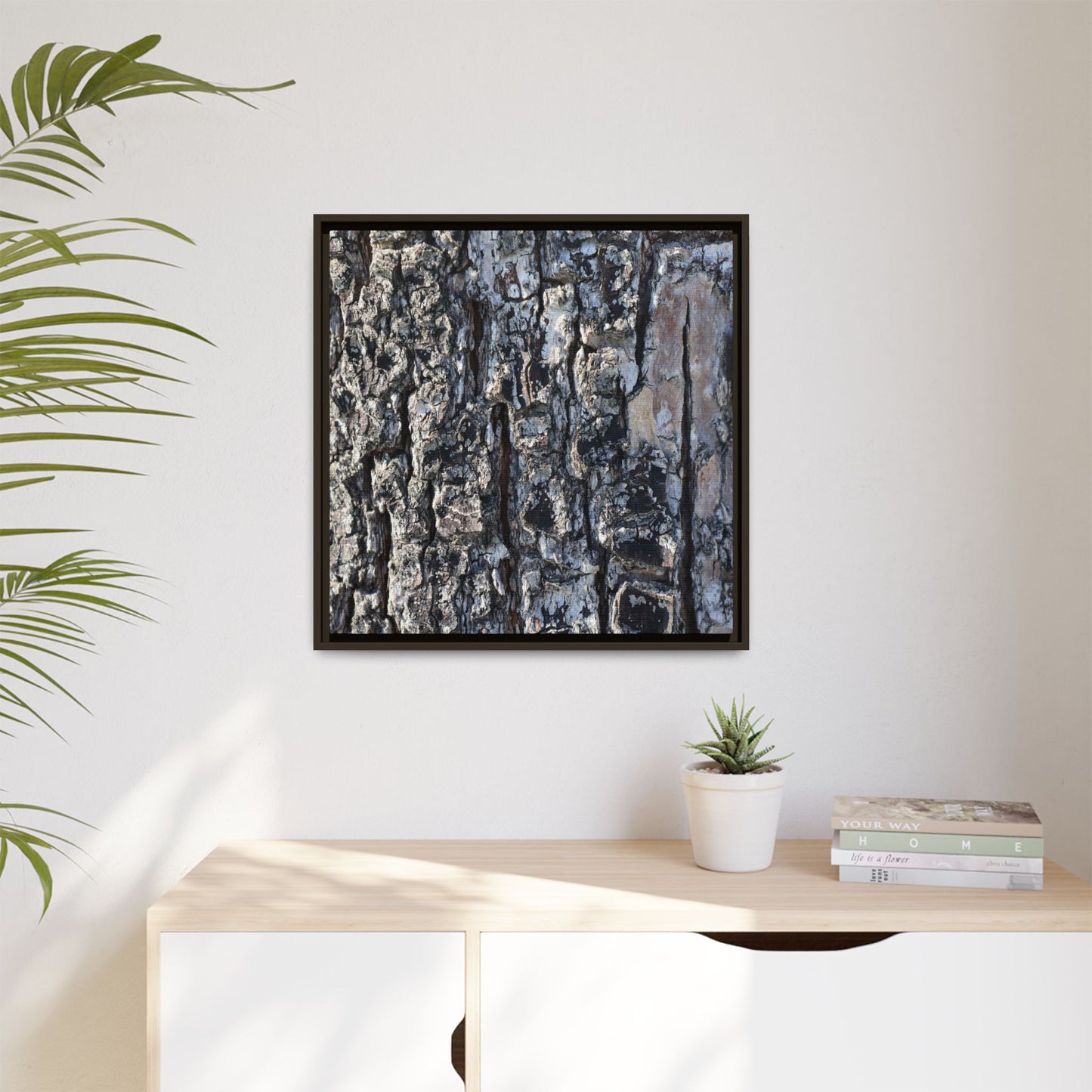 The Bark Chronicles - Unique Stretched Canvas Wall Art - Art By Earth