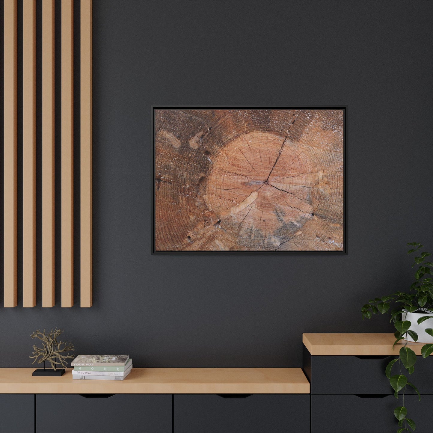 Concentric Memories - Unique Stretched Canvas Wall Art - Art By Earth