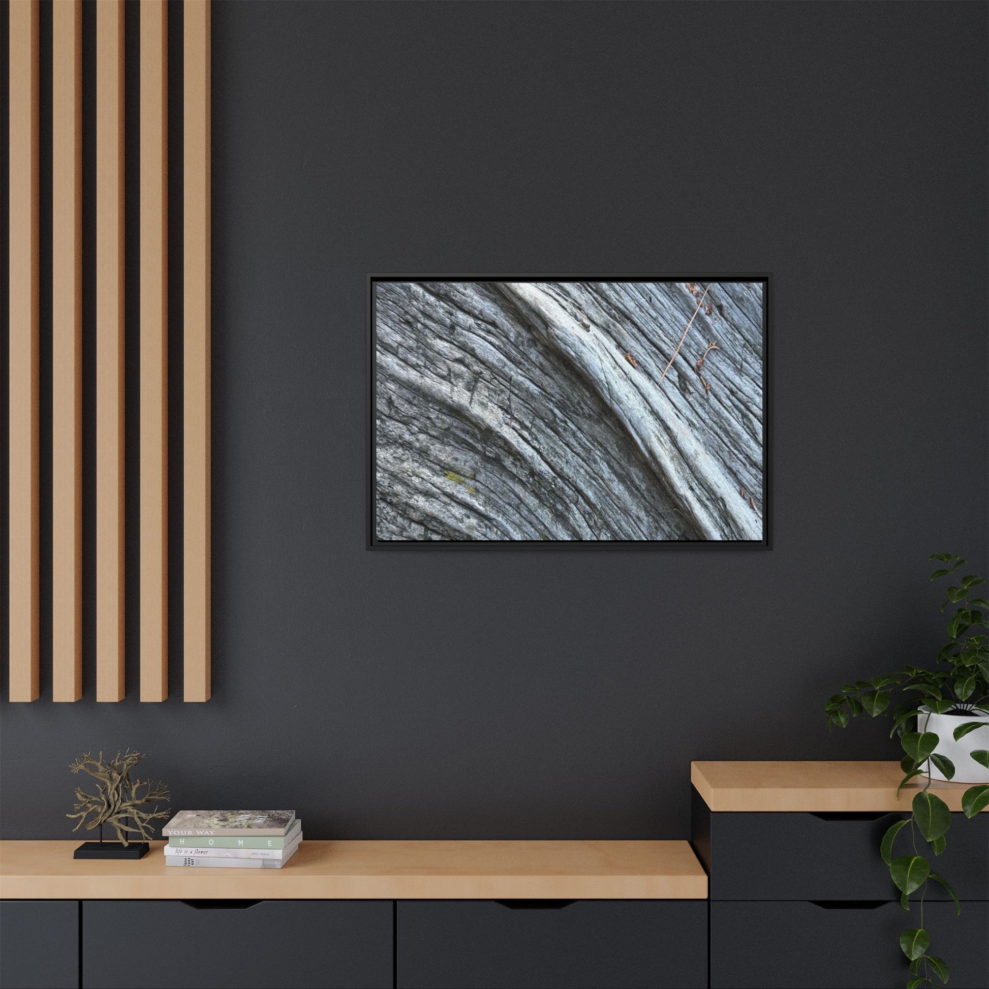 Aged Timber - Unique Stretched Canvas Wall Art - Art By Earth