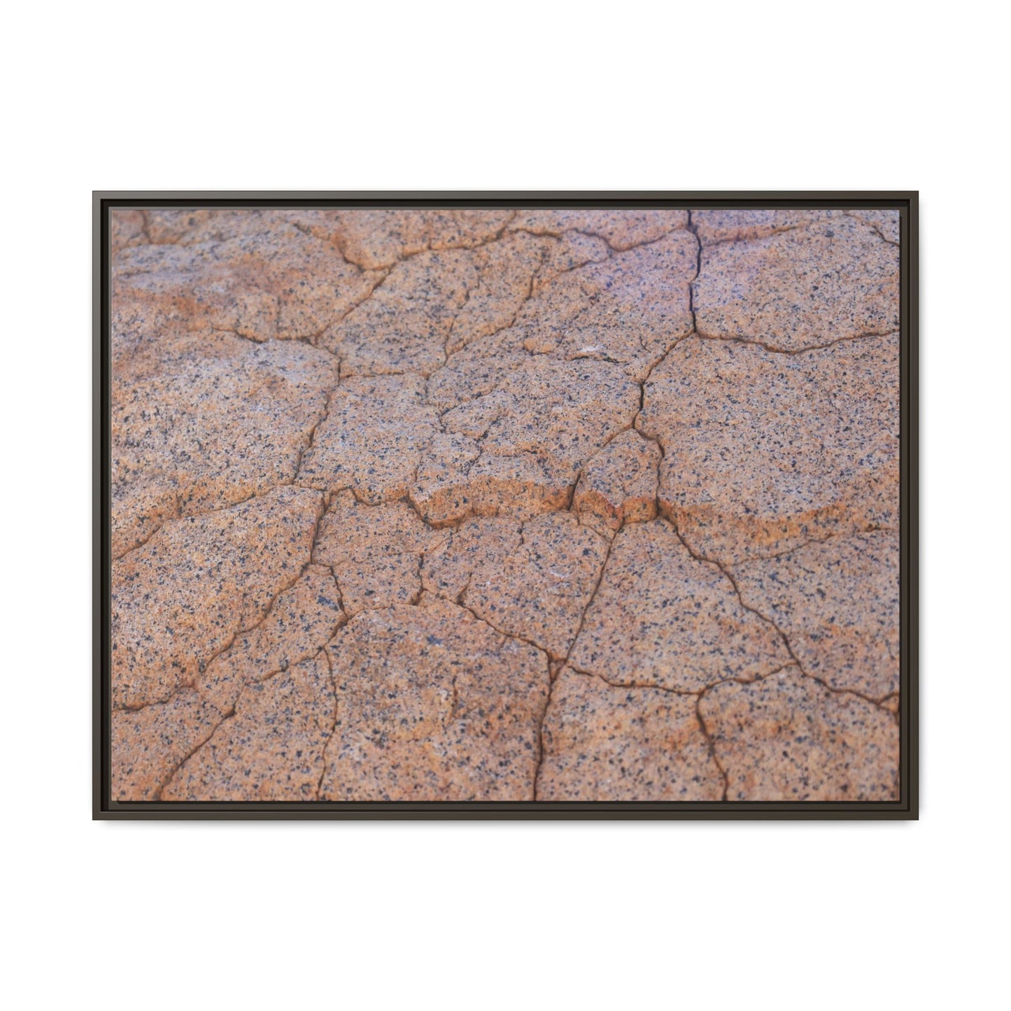 Fragmented Earth - Unique Stretched Canvas Wall Art - Art By Earth