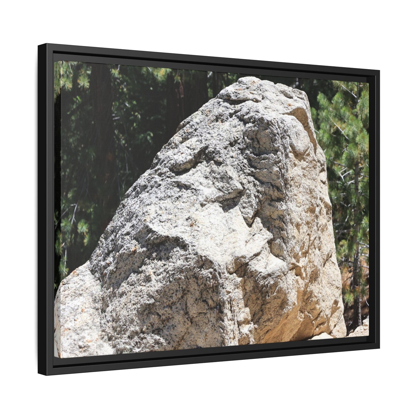 Stone's Silent Whisper - Unique Stretched Canvas Wall Art - Art By Earth