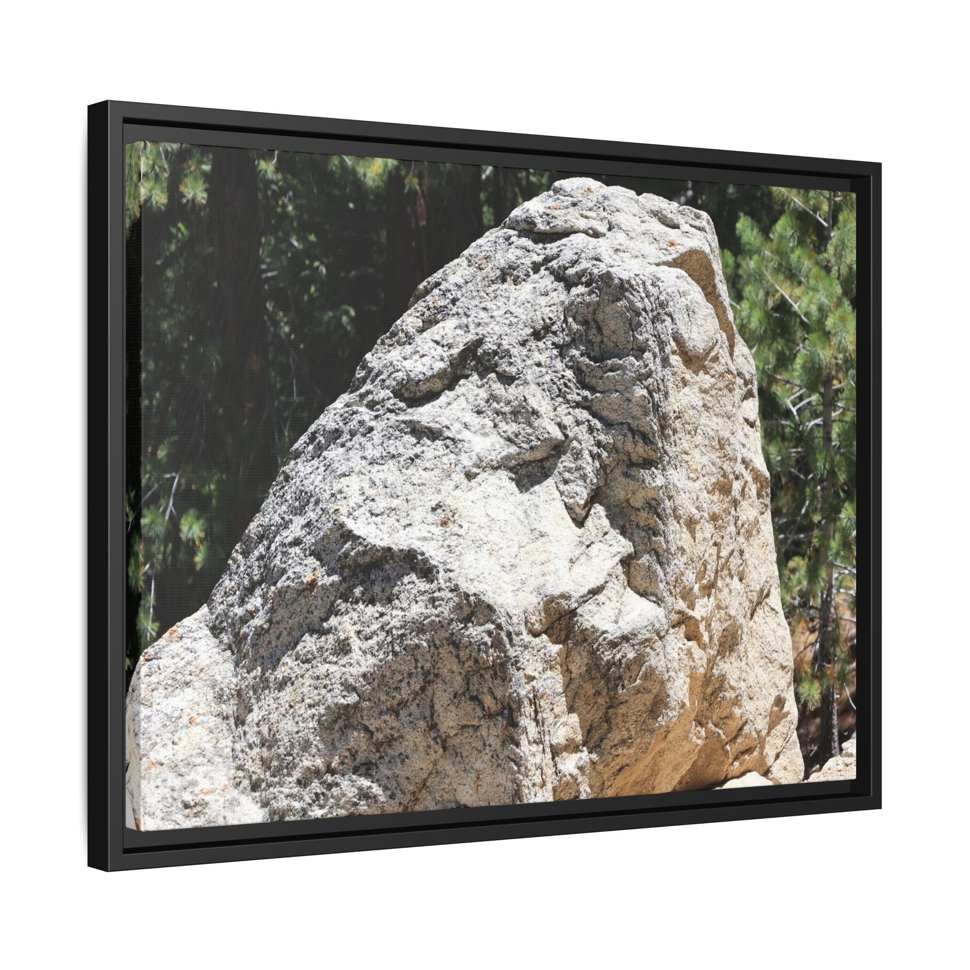 Stone's Silent Whisper - Unique Stretched Canvas Wall Art - Art By Earth