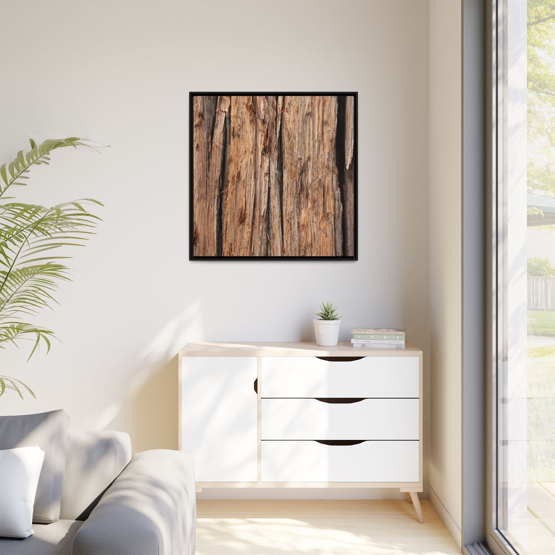 Timber Echoes - Unique Stretched Canvas Wall Art - Art By Earth
