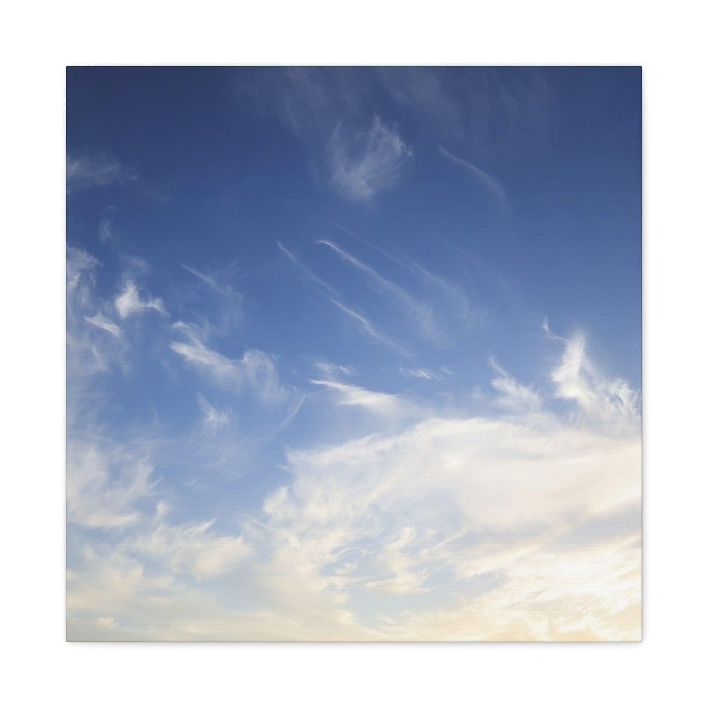 Sky's Breath - Unique Frameless Canvas Wall Art - Art By Earth