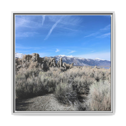 Whispers of the Sagebrush Steppe - Unique Stretched Canvas Wall Art
