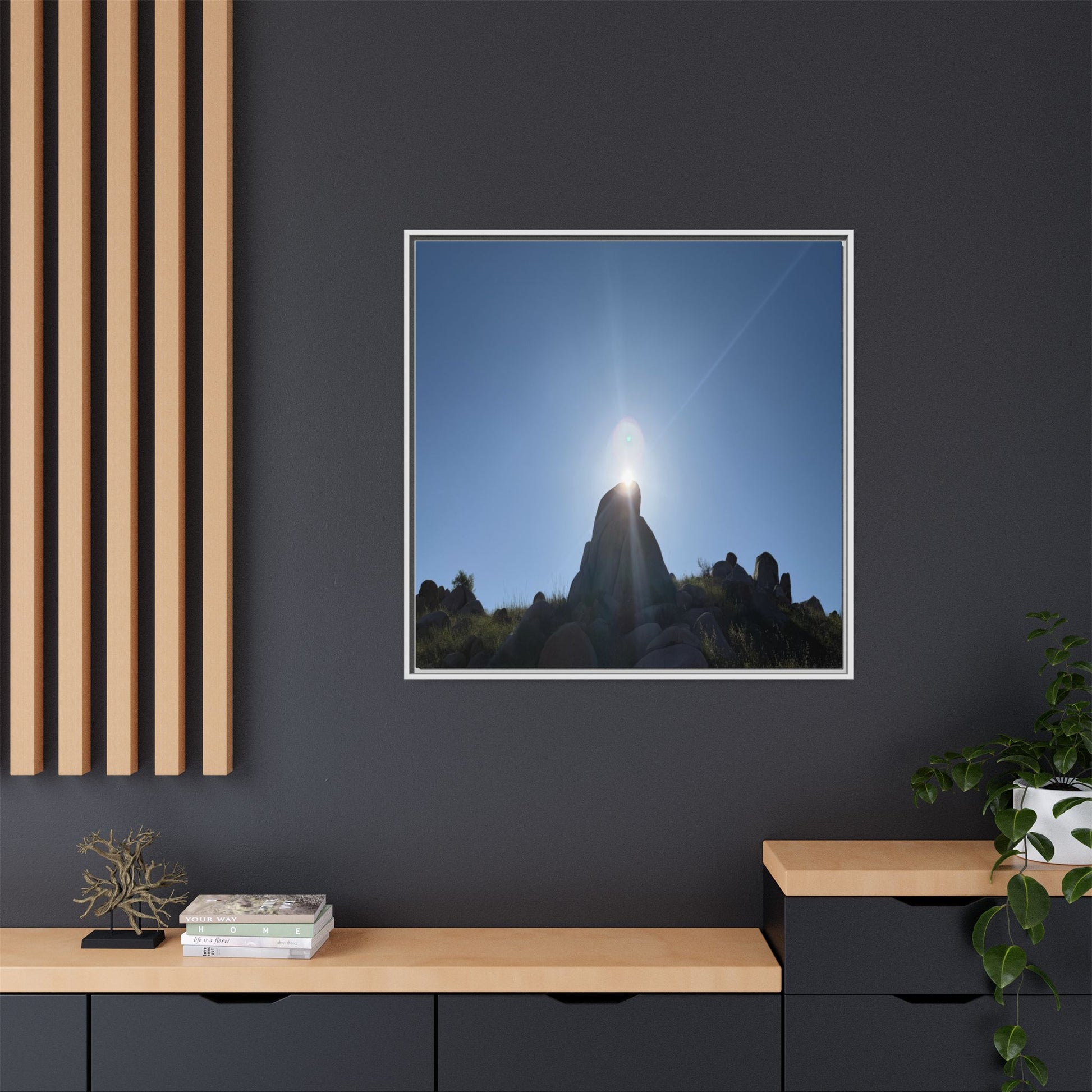 Sunburst - Unique Stretched Canvas Wall Art - Art By Earth