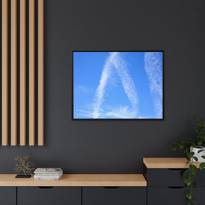 Skyward Whispers - Unique Stretched Canvas Wall Art - Art By Earth