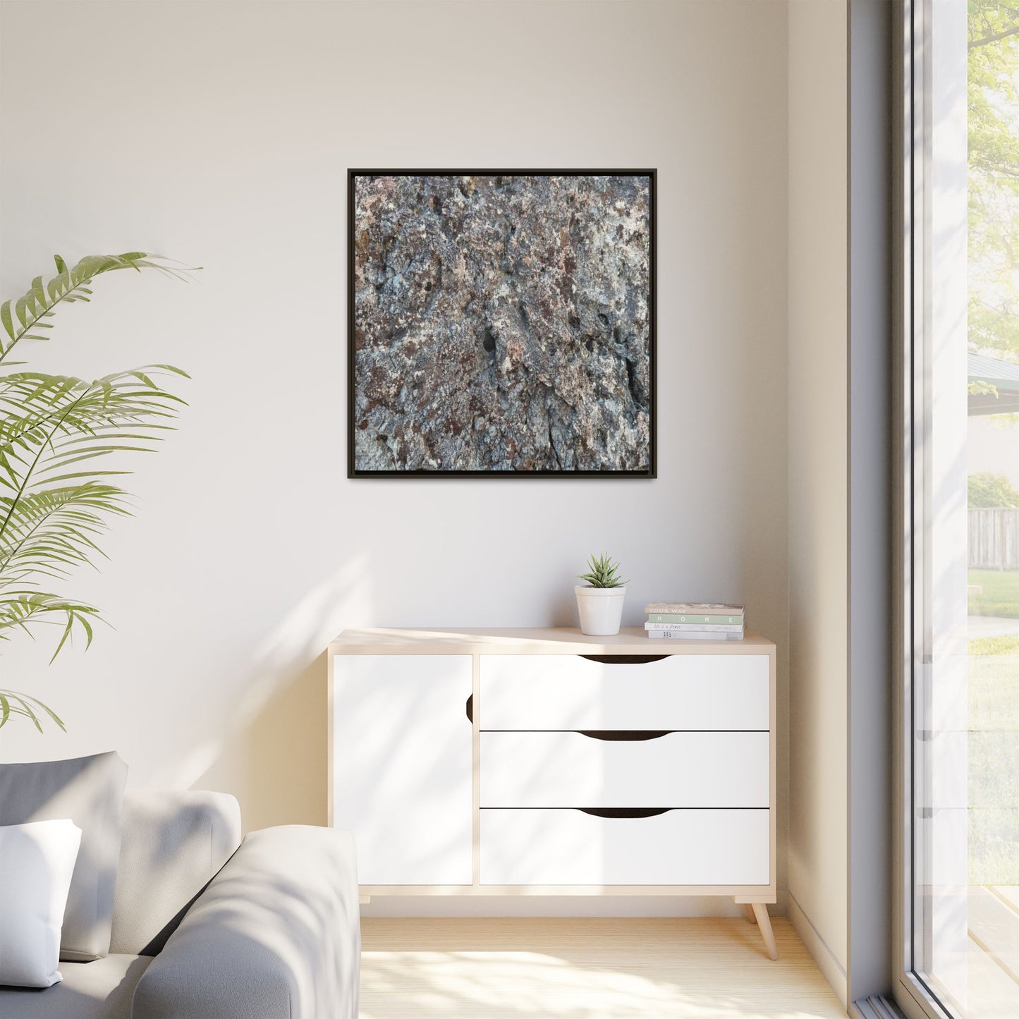Stone's Memory - Unique Stretched Canvas Wall Art