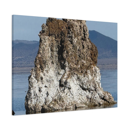 Monolith of Stillness - Unique Frameless Canvas Wall Art