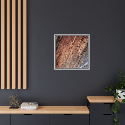 Time's Mark - Unique Stretched Canvas Wall Art - Art By Earth