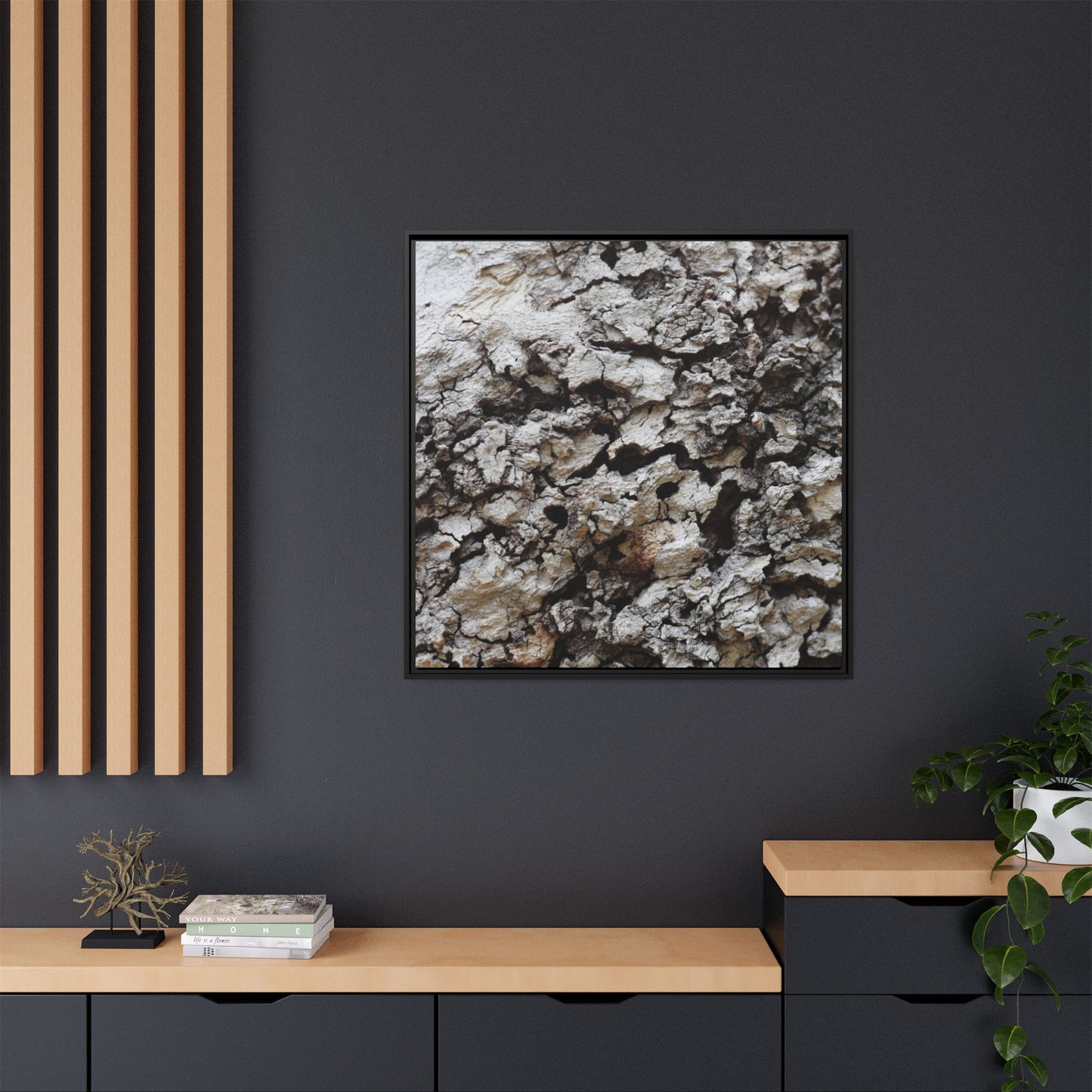 Cracked Terrain - Unique Stretched Canvas Wall Art - Art By Earth