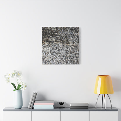 Concrete Texture - Unique Frameless Canvas Wall Art