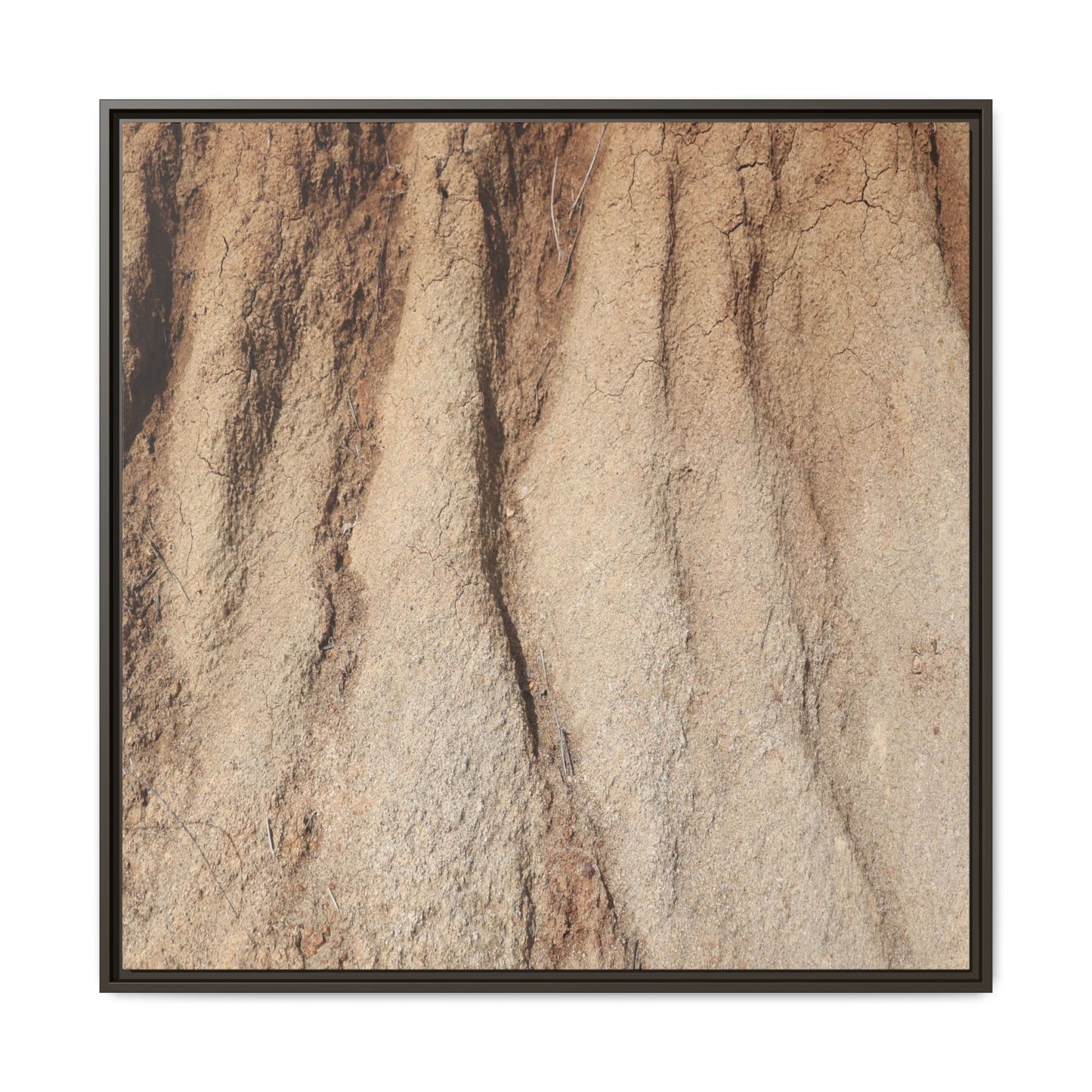 Eroded Canyon Walls - Unique Stretched Canvas Wall Art - Art By Earth