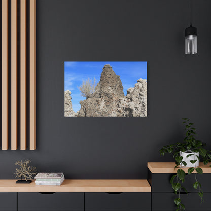 Towering Sentinels of Stone - Unique Frameless Canvas Wall Art