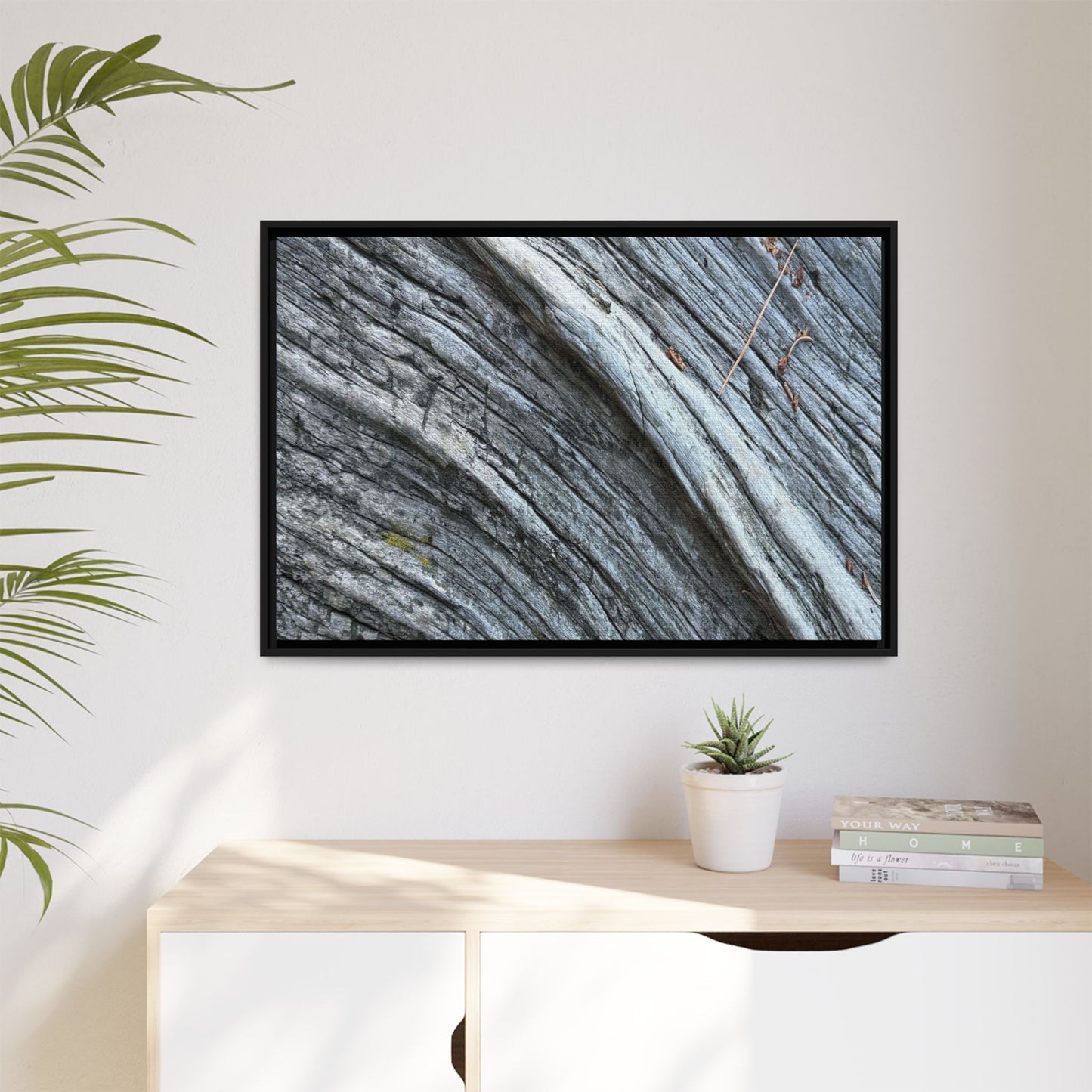 Aged Timber - Unique Stretched Canvas Wall Art - Art By Earth