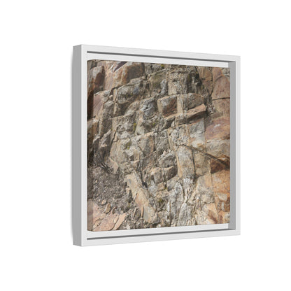 Stone's Silent Story - Unique Stretched Canvas Wall Art - Art By Earth