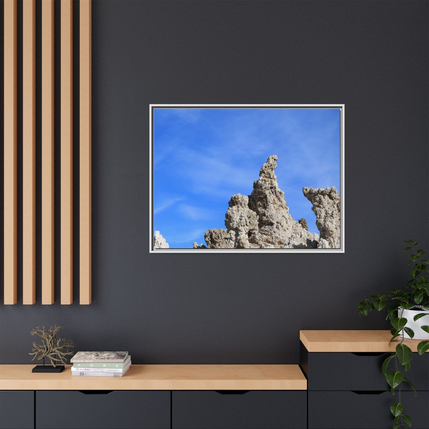 Echoes of Stone - Unique Stretched Canvas Wall Art