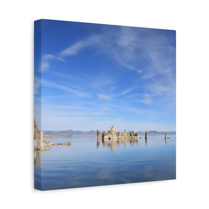 Stillness Reflected - Unique Frameless Canvas Wall Art