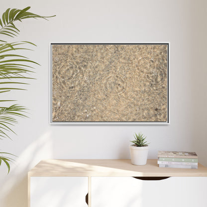 Whispers of Sand - Unique Stretched Canvas Wall Art - Art By Earth
