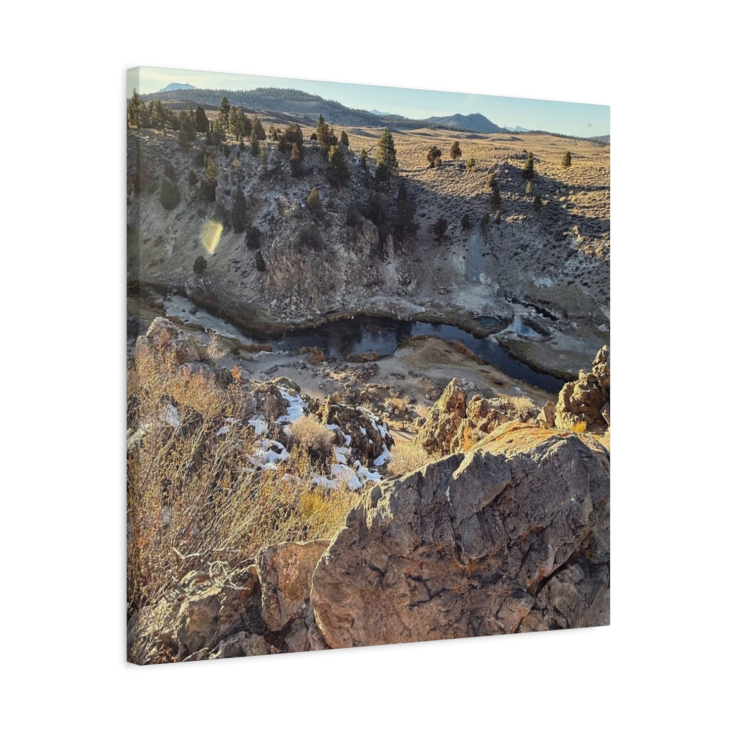 Canyon's Breath - Unique Frameless Canvas Wall Art