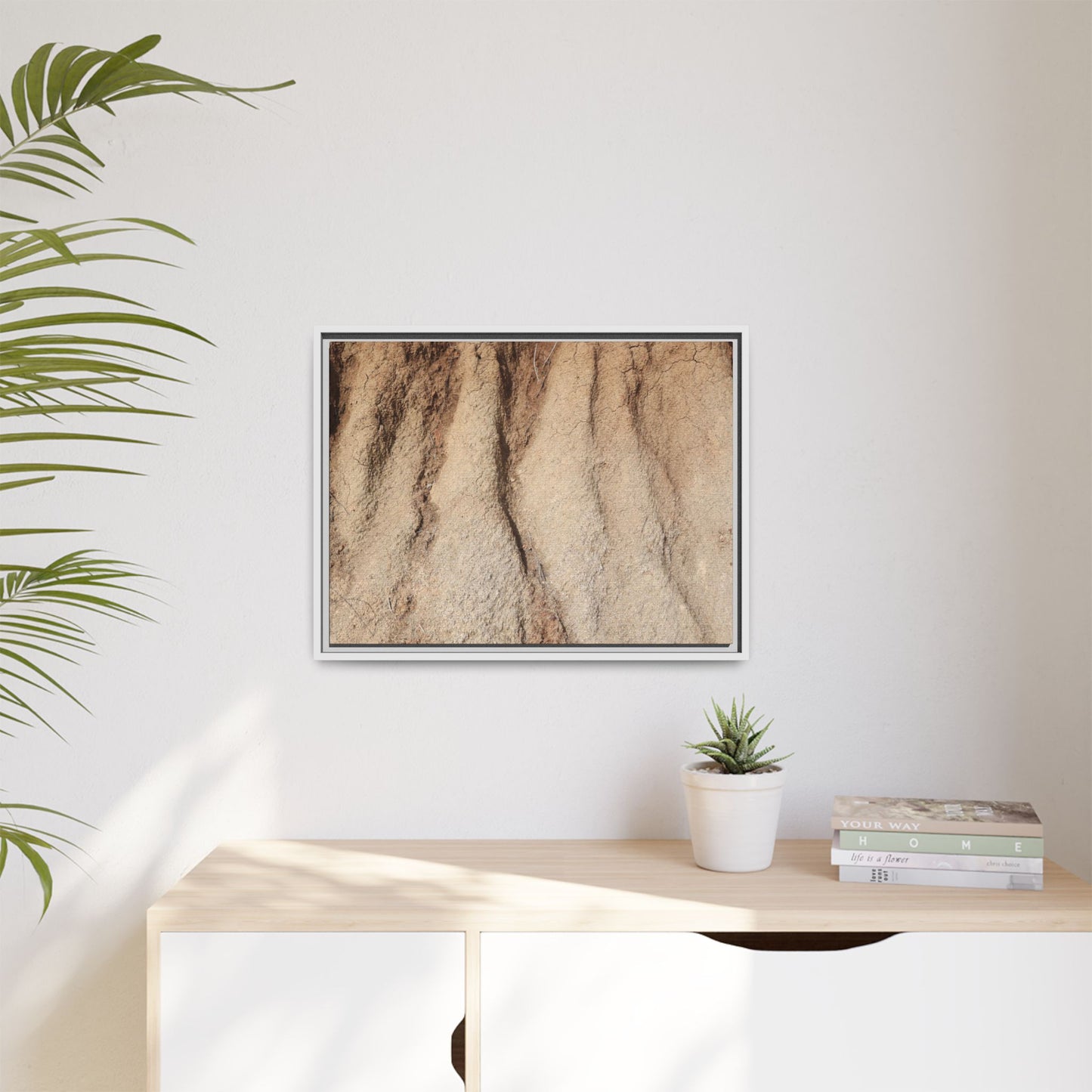 Eroded Canyon Walls - Unique Stretched Canvas Wall Art - Art By Earth