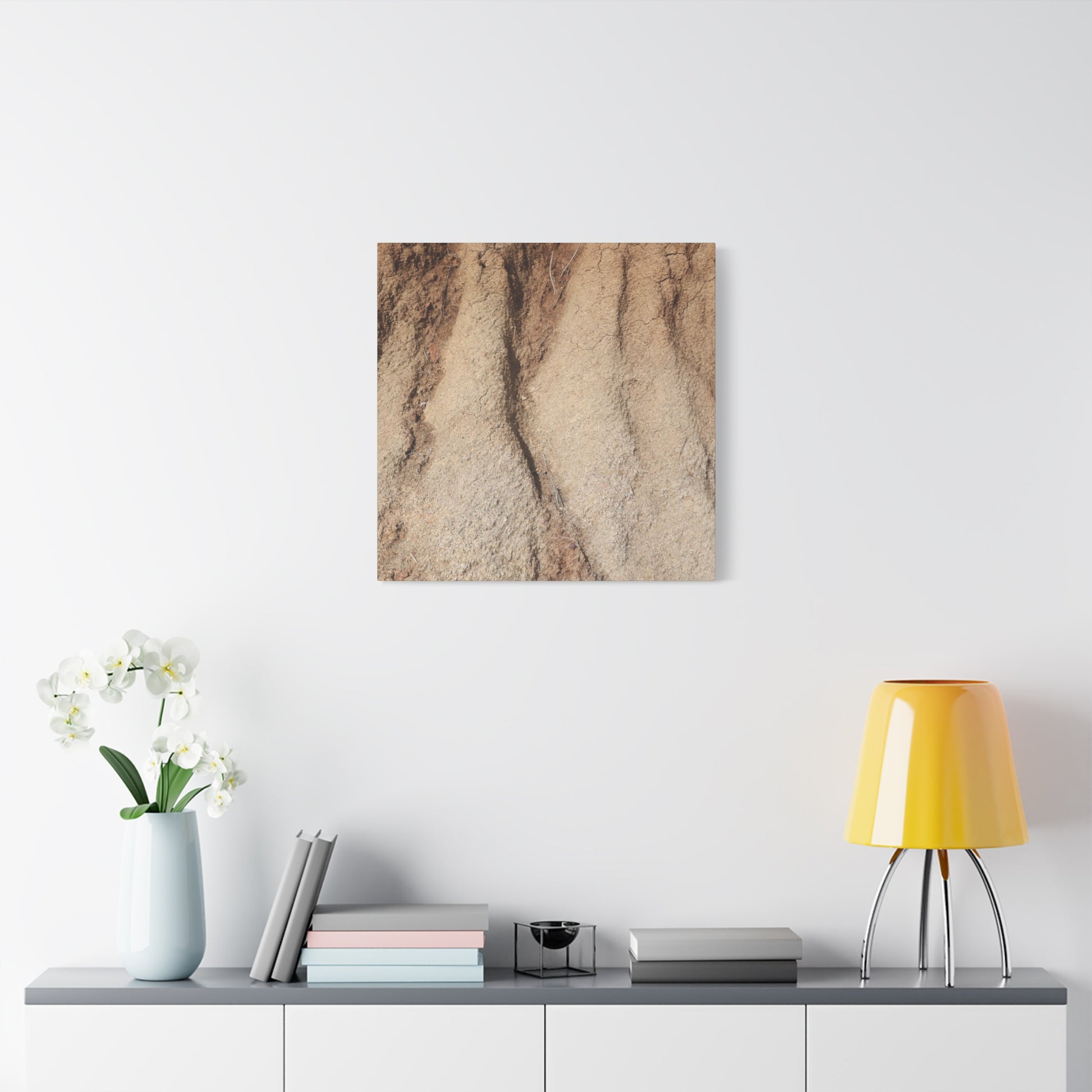 Weathered Earth - Unique Frameless Canvas Wall Art - Art By Earth
