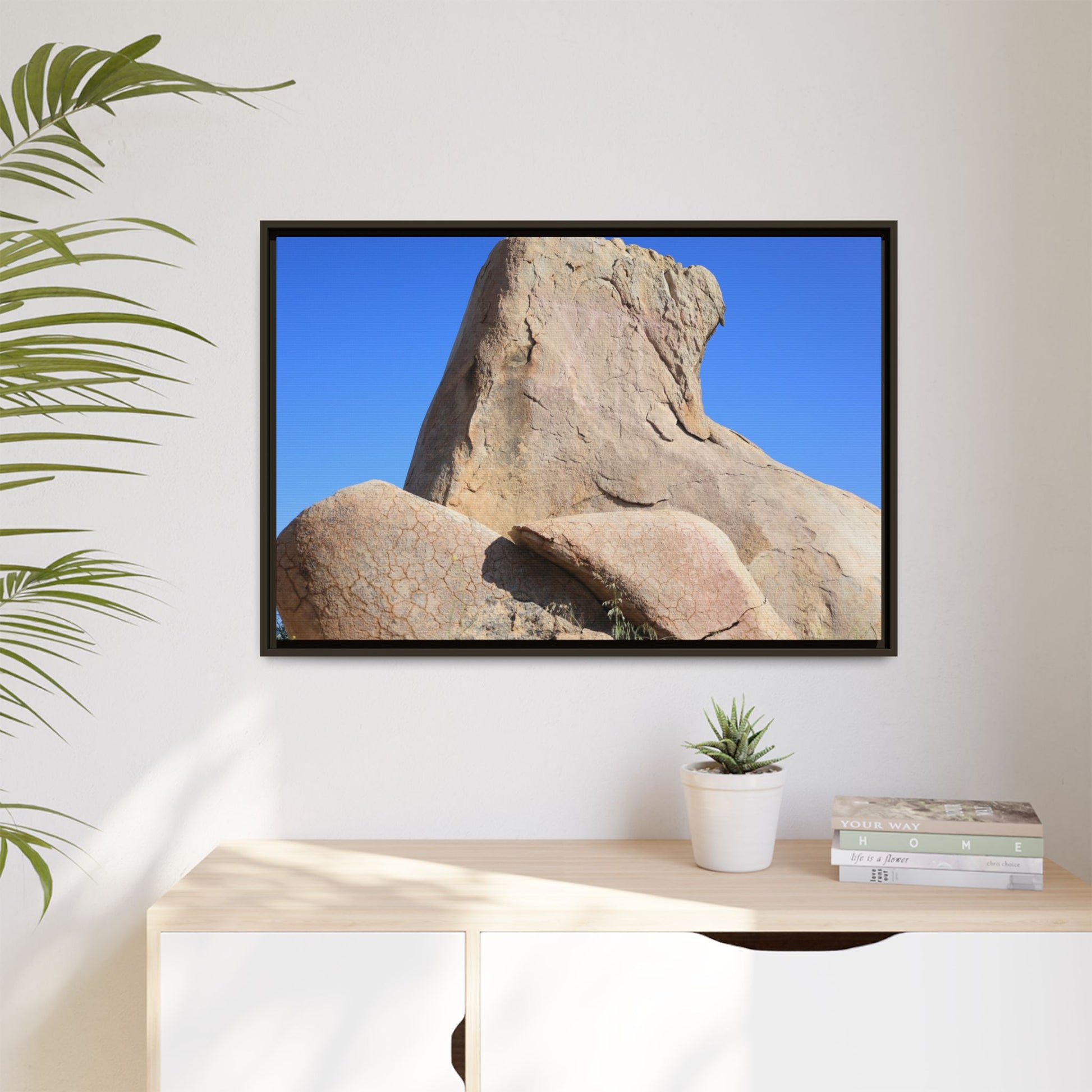 Rocky Sentinel - Unique Stretched Canvas Wall Art - Art By Earth