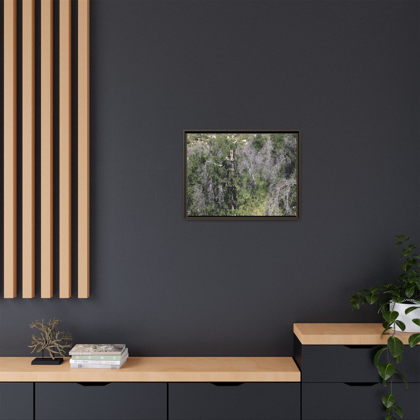 Forest Decline - Unique Stretched Canvas Wall Art