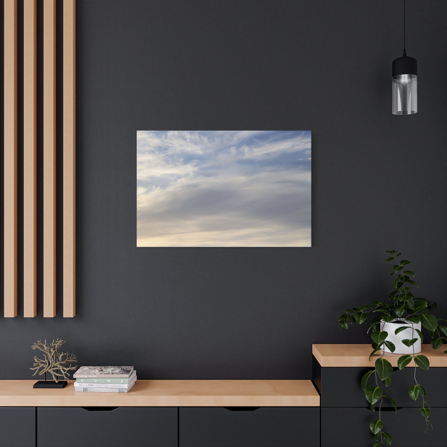 Luminous Horizon - Unique Frameless Canvas Wall Art - Art By Earth