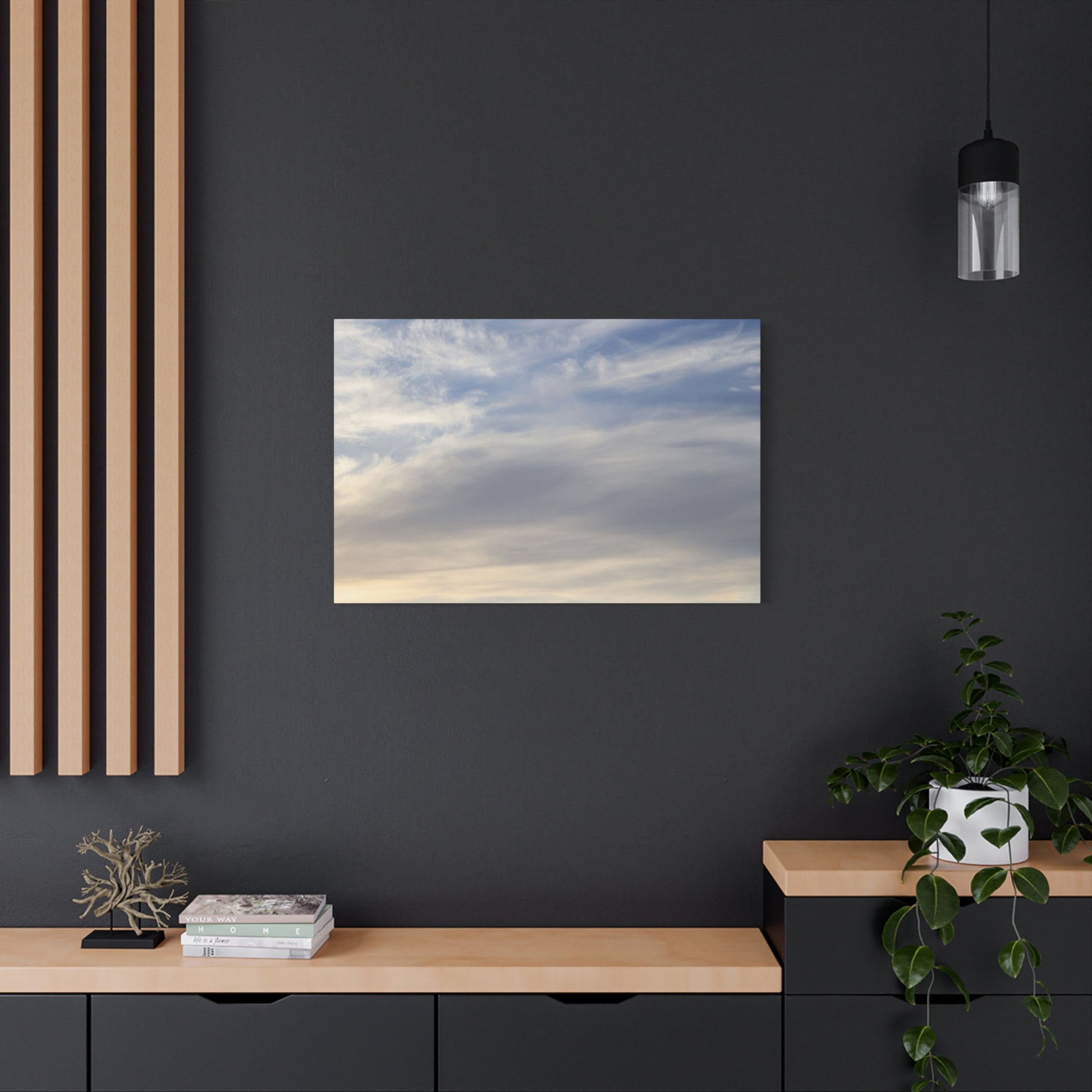 Luminous Horizon - Unique Frameless Canvas Wall Art - Art By Earth