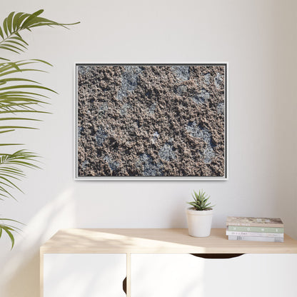 Textured Ground - Unique Stretched Canvas Wall Art
