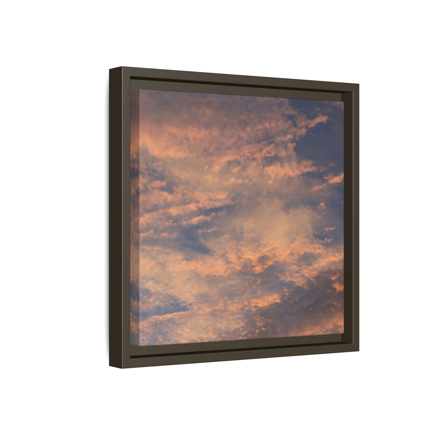 Sunset's Ethereal Canvas - Unique Stretched Canvas Wall Art - Art By Earth