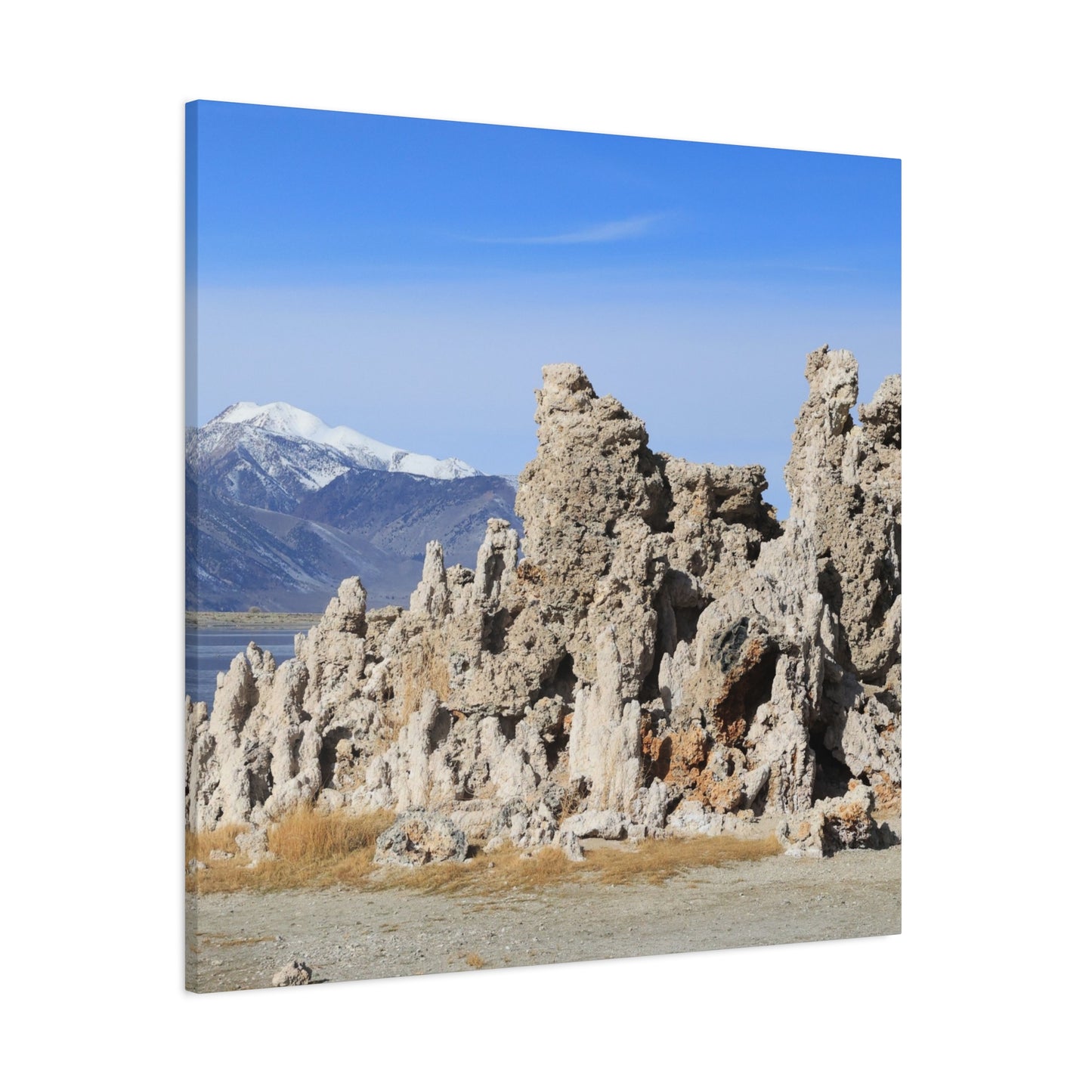 Tufa Towers of Mono Lake - Unique Frameless Canvas Wall Art